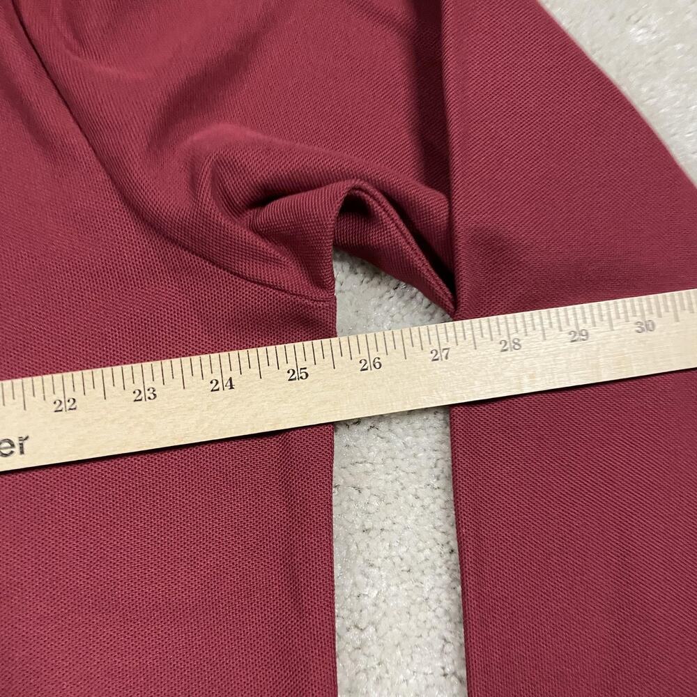 Tommy Bahama Polo Shirt Mens XL Red IslandZone Long Sleeve Performance Supima - Picture 6 of 8